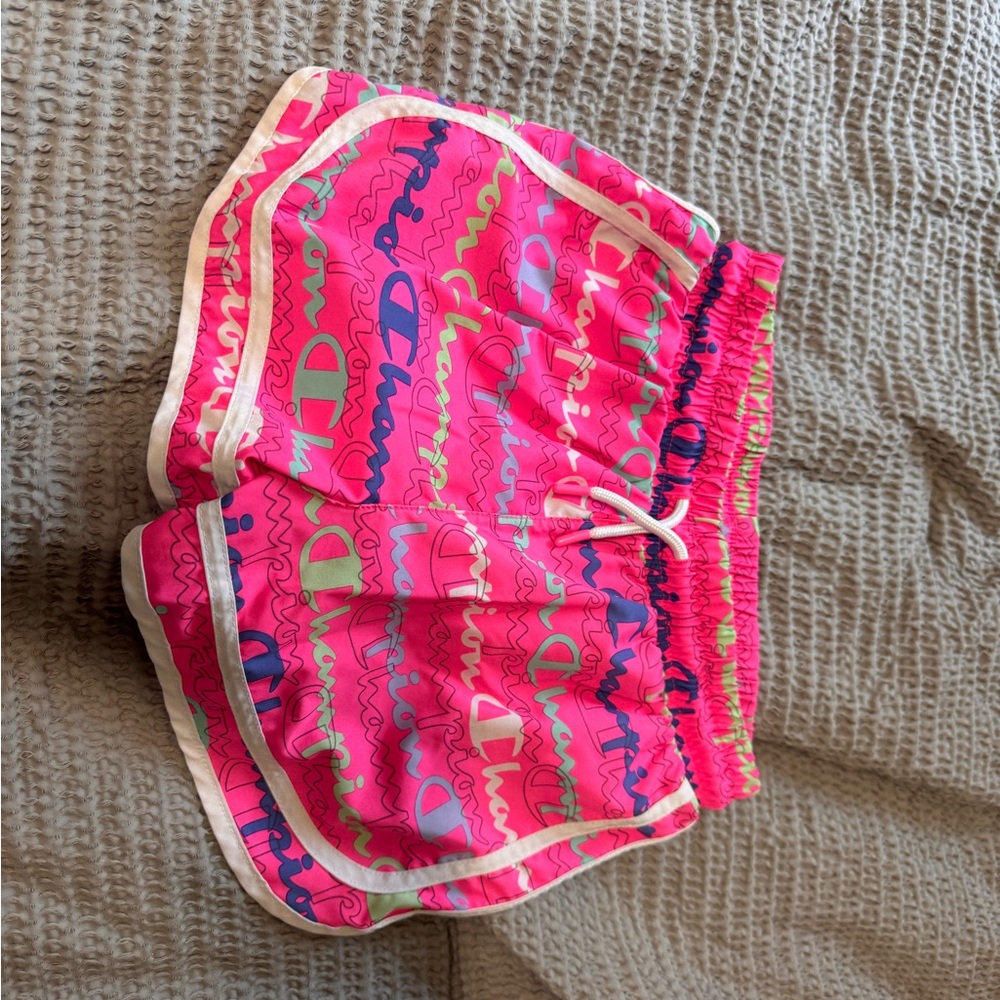 Champion - Vibrant Pink Patterned Shorts